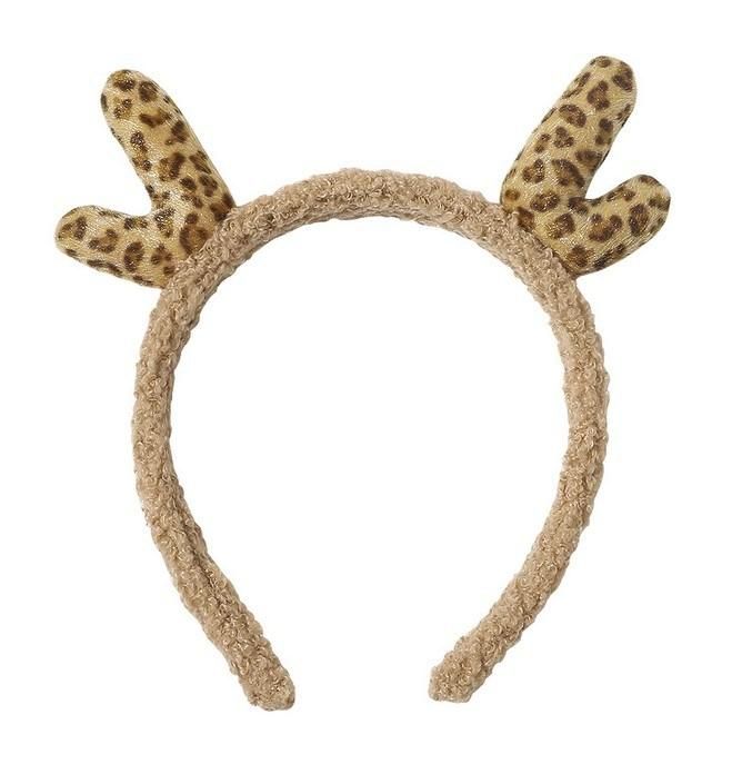 Autumn and Winter Hot Sale Plush Antler Hair Band Headband