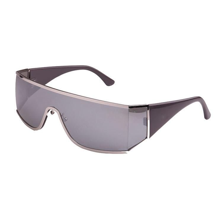 2019 Full Frame One Piece Metal Sunglasses