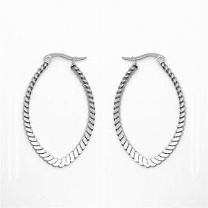 Yongjing Jewelry Stainless Steel Fashion Hoop Earrings (YJ-E0045)