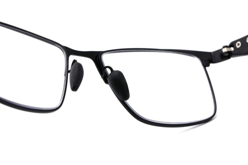 Anti Blue Metal Square Shape Reading Glasses