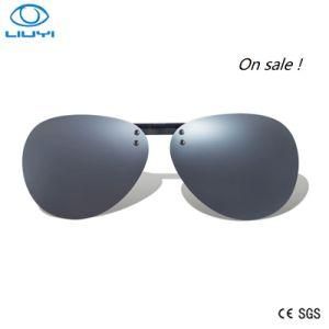 on Sale Fashion Polarized Clip on Sunglasses Direct Sale by Factory for Man or Woman J3021-2015
