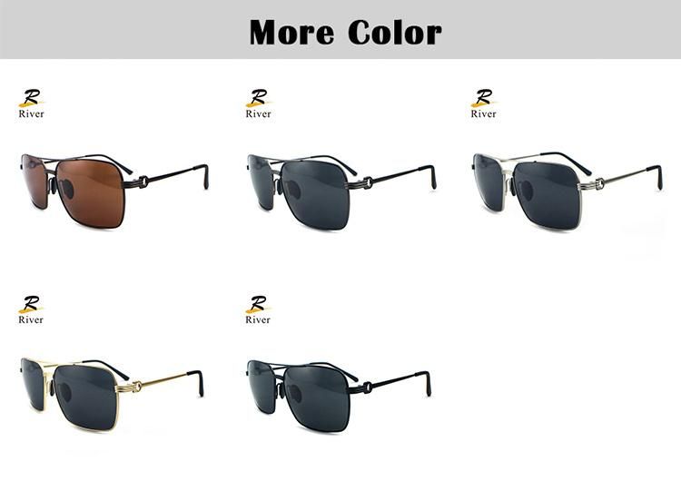 2021 New Double Beam Design Stock Polarized Men Sunglasses