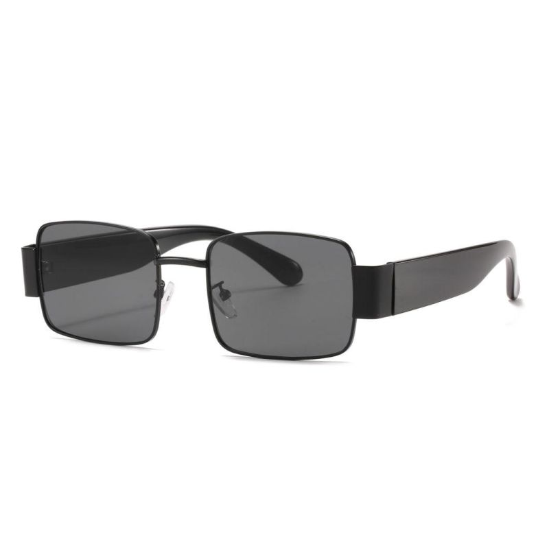 2020 Low MOQ Square Tiny Vintage Metal Fashion Sunglasses