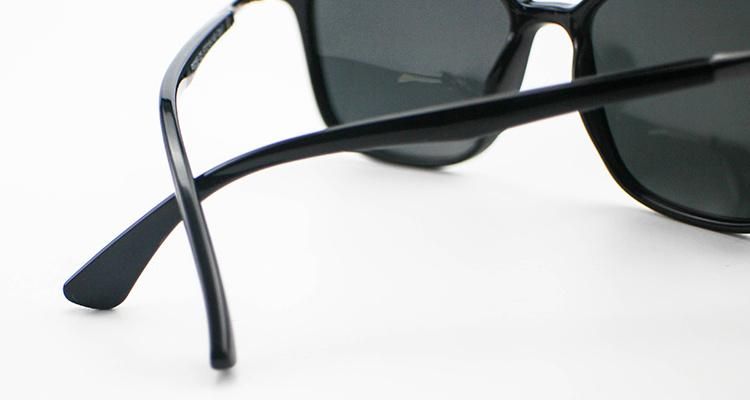 New Design Cat Ear Tr Frame Stock Polarized Men Sunglasses