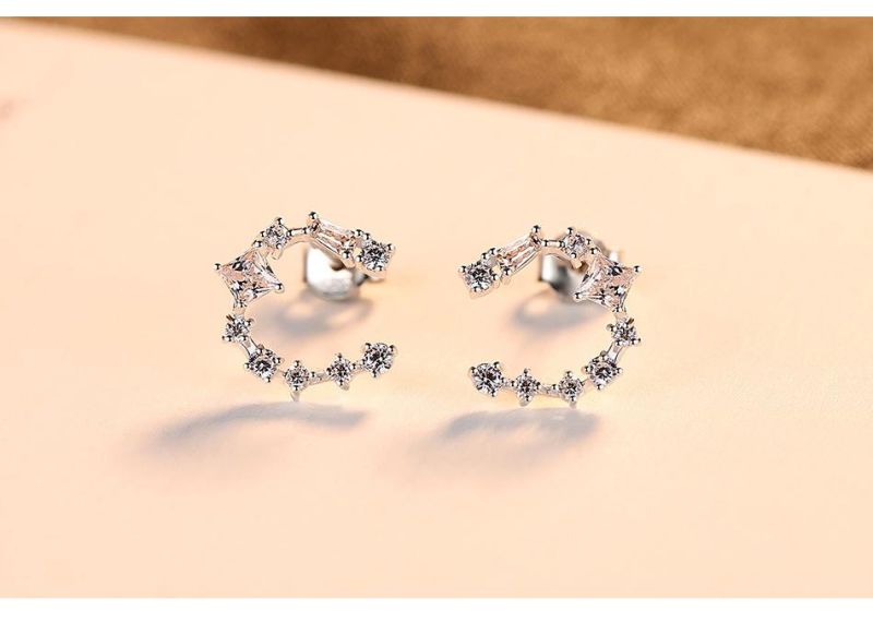 Wholesale S925 Silver Minimalist Jewelry Stud