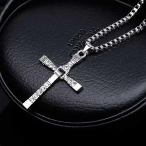 Hard Gas Actor Dominic Toretto Cross Necklace