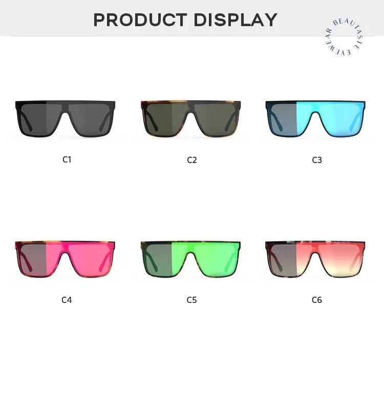 2022 One-Piece New Designer Sunglasses Brand Sunglasses