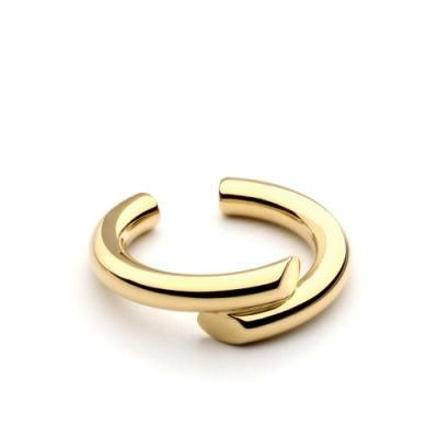 Custom Fashion Wedding Rings Comfortable Wear Copper Ring