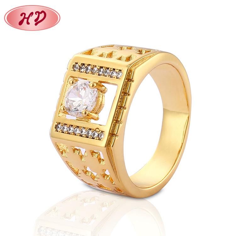 Fashion Women 18K Gold Plated Stainless Steel Silver Engagement Finger Wedding Rings Jewelry Design