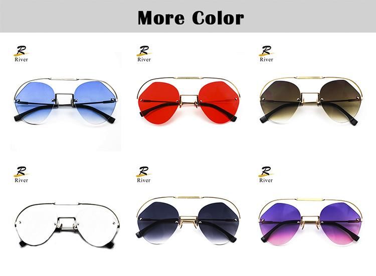 Wonderfully Designed Frameless Stock Women Sunglasses