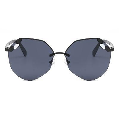 Classic Promotional China High Quality Fashion Glasses Round Mirror Sunglasses Polarized Unisex Sun Glasses