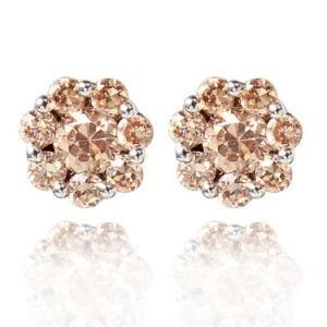 Popular Fashion Accessories Stud Champagne Earring Jewelry