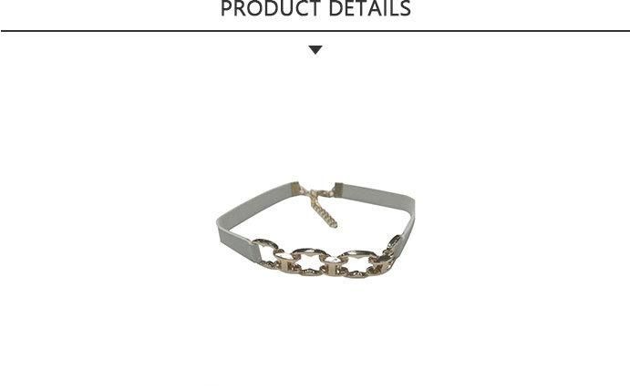 2020 Fashion Personalised Metal Choker for Grils