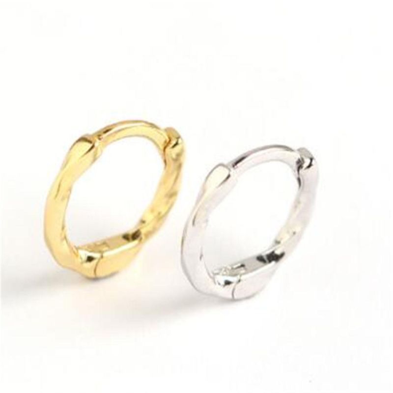 Fashion Simple Silver Color Casual Earrings