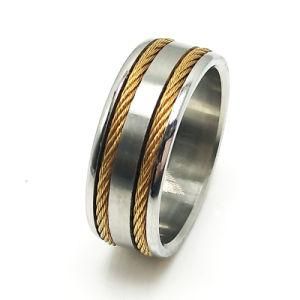 Fashion Jewelry Man Stainless Steel Combinatorial Simple Ring