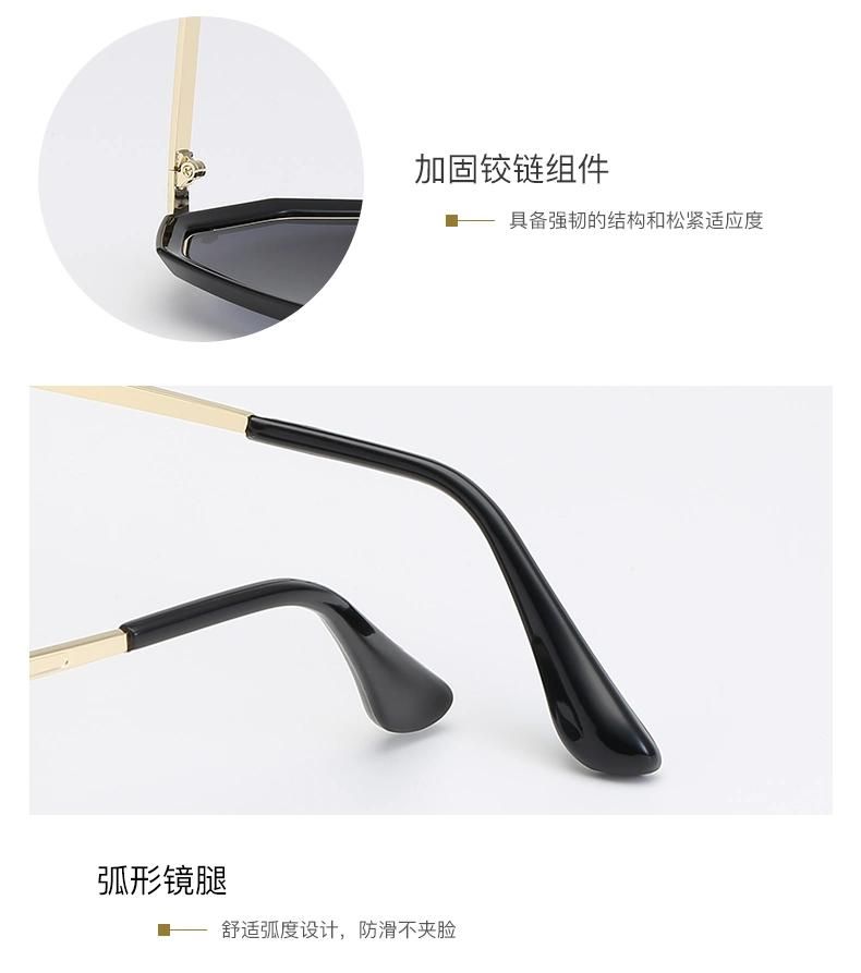 High Quality Metal Women Clip on Sunglasses Optical Women Metal Oversized Cat Eye Optical Eyewear Computer Blue Light Filter Blocking Glasses for Adults