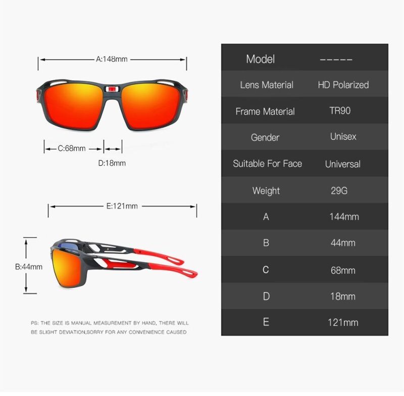 Professional Polarized Sports Sunglasses Deliver Fast High Quality Men Sunglasses