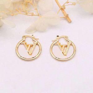 2021 Fashion Gold Jewelry Plated Sterling Silver Jewelry Earrings