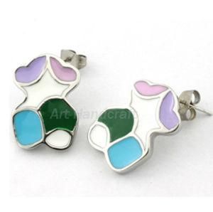 Customized Enamel Filling Earring (AEA1303)