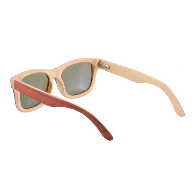 Fashion Accessories Custom Logo Sunglasses Bamboo Sunglasses