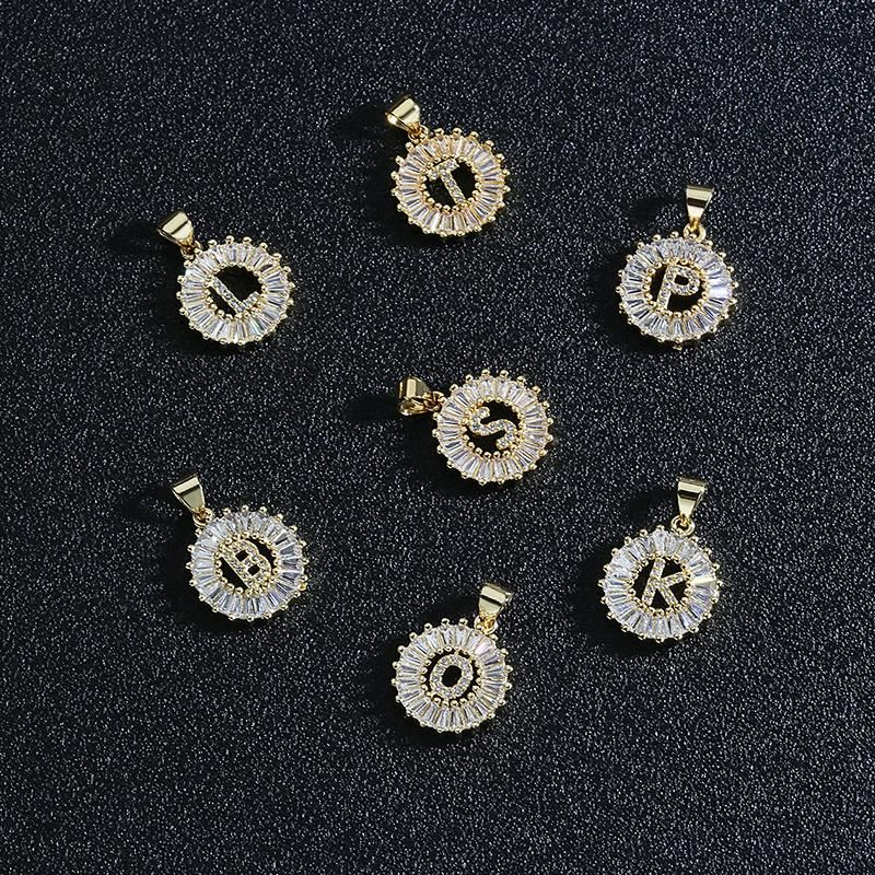 Wholesale 18K Gold Plated Necklace Jewelry Diamond Crystal Necklace Pendant
