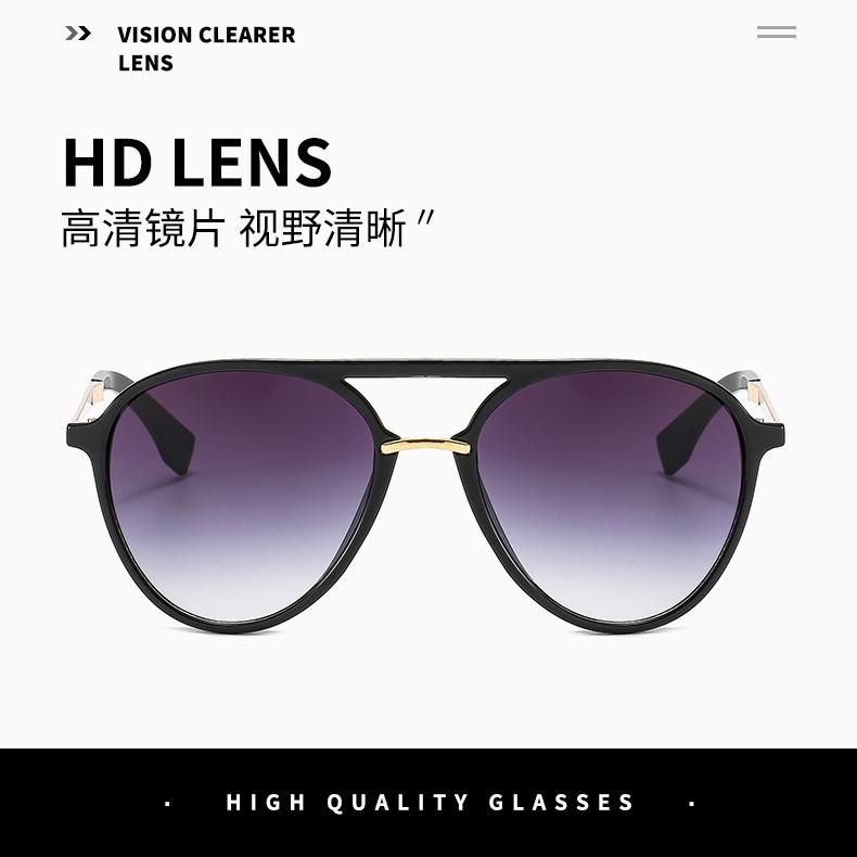 Fashion Leopard Print Retro Sunglasses Personality Plastic Frame Unisex PC Frames Driving Mirror Eyeglasses