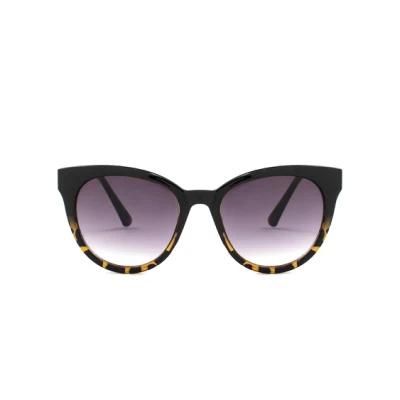 New Smart Design Cat Eye PC Farme Metal Temple Sunglasses
