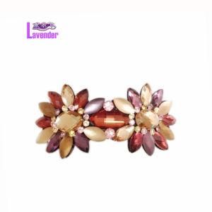 Hair Decoration with Multi Stone Hair Clips for Female
