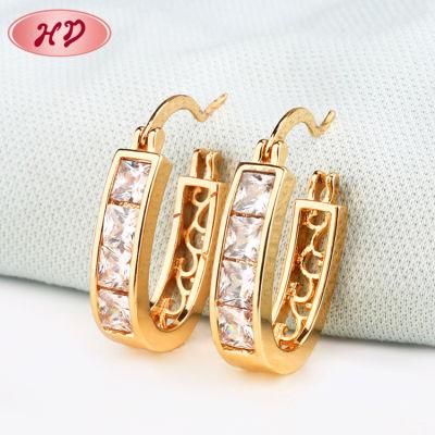 Wholesale 2020 New Gold Design Fashion Chinese Brass Latest Model Trends Earrings