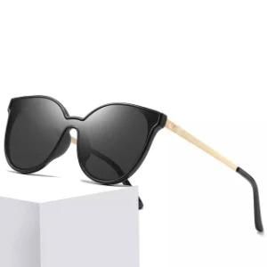 Metal Temple Factory Wholesale Custom Fashion Polarized Sunglasses for Women