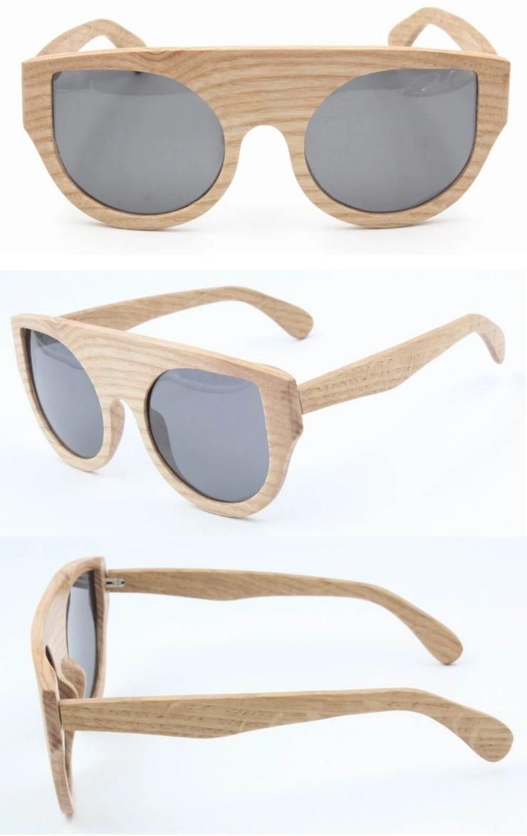 Wood Bamboo Sunglasses in High Quality with Bamboo Cases