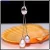 Fashion Jewelry 2012, Freshwater Pearl Pendant with 925 Sterling Silver Chain