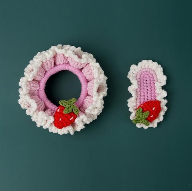 Hair Ponytail Holder Crochet Customized