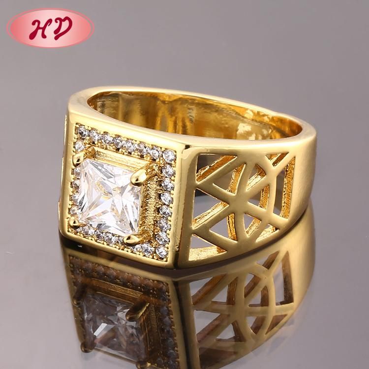 Fashion Women Silver Stainless Steel 18K Gold Plated Engagement Wedding Finger Rings Jewelry Design