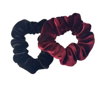 Customized High-Quality Elegant Fashion Elastic Velvet Bowknot Hair Accessories Hairband