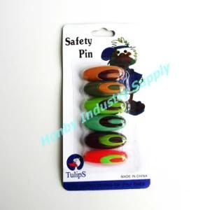 38mm Long Colored Plastic Scarf Hijab Safety Pin for Brooch