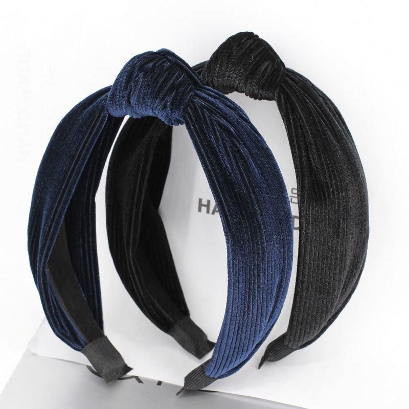 Fashion Simple Elastic Cotton Knotted Hair Band Jewelry