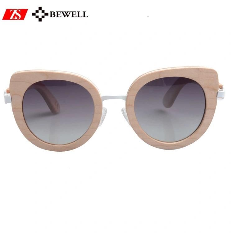 Cat. 3 Polarized Wholesale Wooden Sunglasses with in Stock