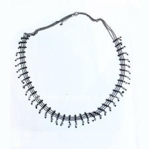Jewelry Colorful Long Rhinestone Chain Necklaces for Women