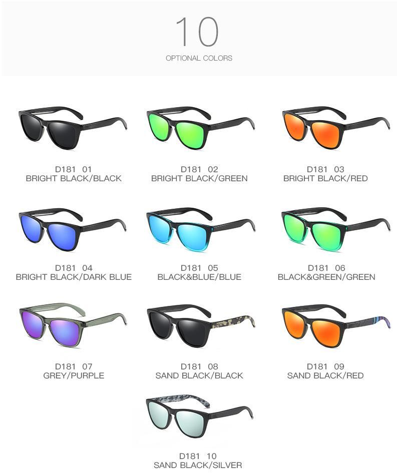 Hot Selling Factory High Quality Cheap Fashion Sports Cycling Plastic Fishing OEM Brand Men UV400 PC Sun Glasses Wholesale Sunglass Polarized UV400 Sunglasses