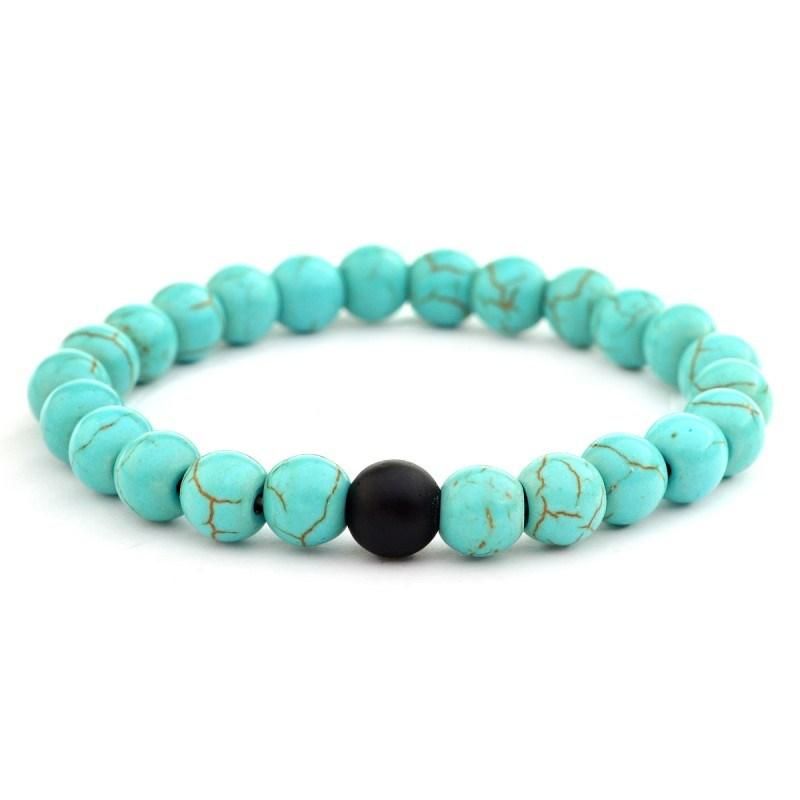 Women Jewelry Gift Turquoise Beads Bracelet