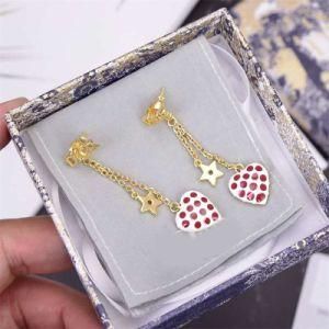 Fancy Exquisite Women&prime;s Jewelry Butterfly Statement Earrings