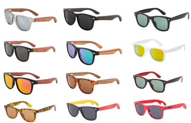 Promotion Fashion Polarized Sunglasses High Quality Unisex Plastic Fashion Custom Logo Brand PC Sun Glasses Polarized Lens Sunglasses