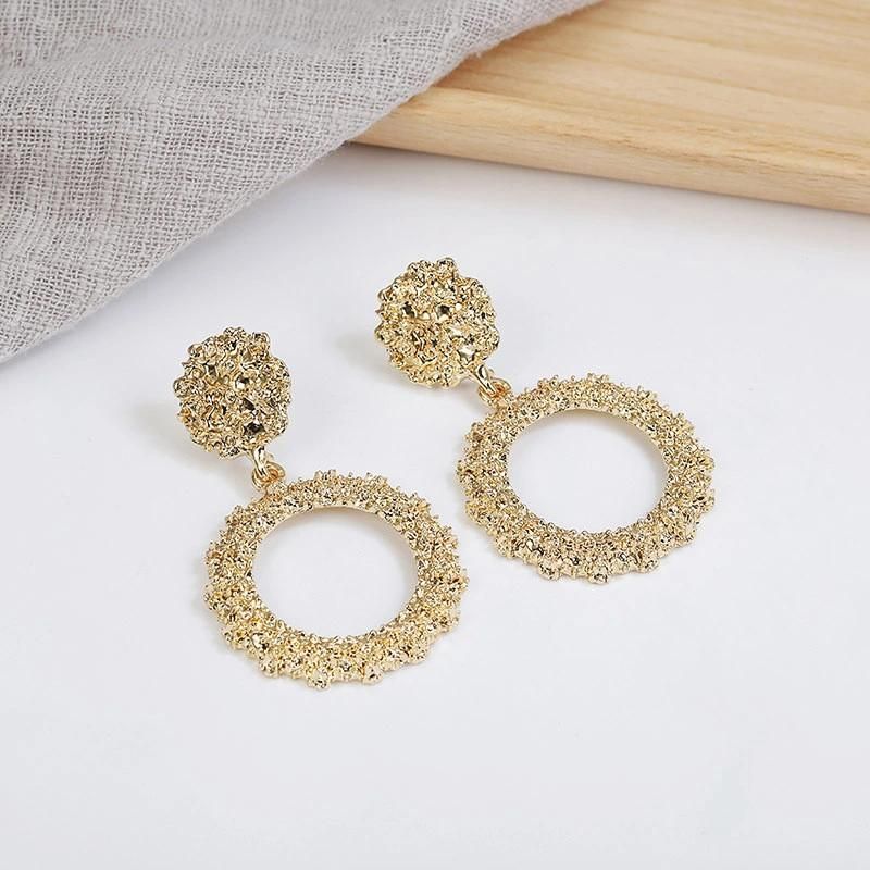 Women Big Vintage Fashion Wedding Drop Earrings Fine Jewelry