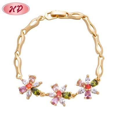 New 2020 Ladies Colorful Zircon Friendship Bangles Bracelets