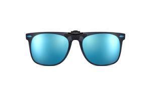 UV400 Polarized Clip on Sunglasses with Tac Protection and Print Logo for Man or Woman Model J3175-B