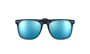 UV400 Polarized Clip on Sunglasses with Tac Protection and Print Logo for Man or Woman Model J3175-B