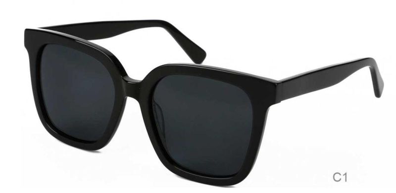 Vintage Men Acetate Eye Glasses Retro Style Sunglasses Polarized Sun Glasses
