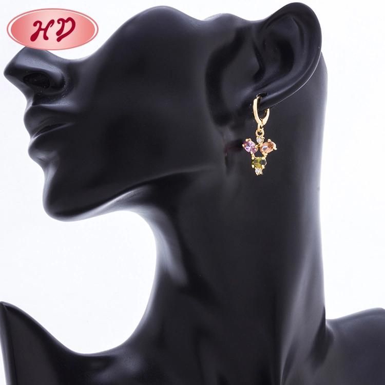 New Fashion Wedding Elegant Hot Sale Gold Plated Zircon Jewelry Sets