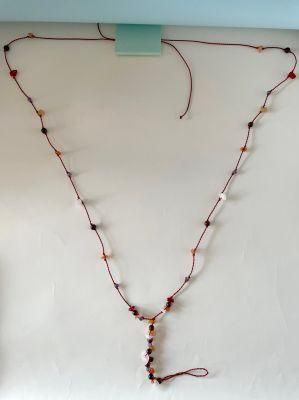 Fashion Latest Necklace Long Beaded Chaining 51~65+25cm